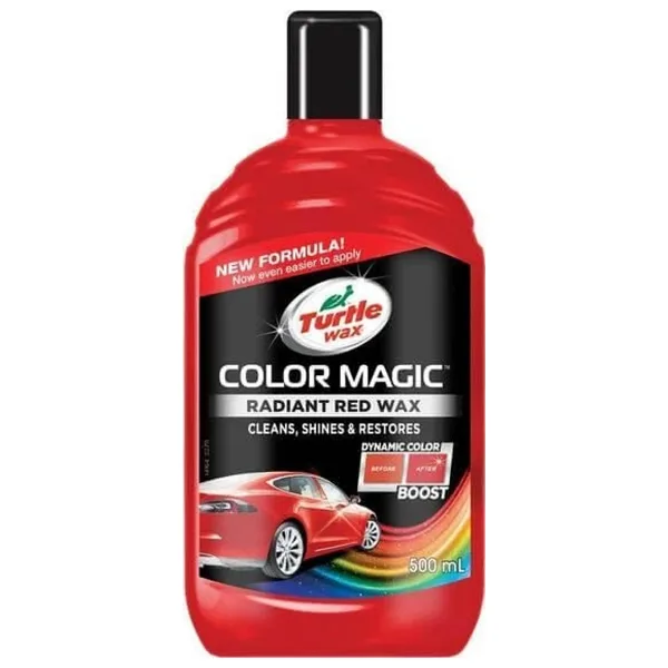 Turtle Wax Color Magic 500 ml Kırmızı Cila
