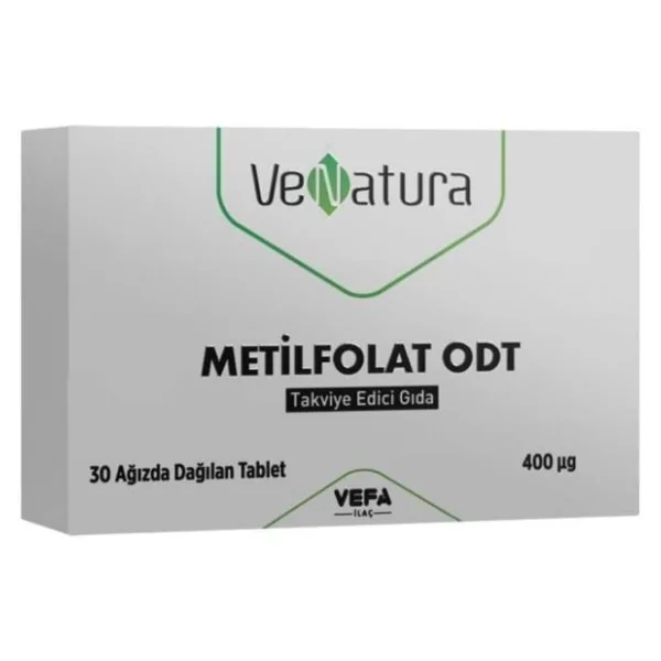 Venatura Metilfolat ODT 30 Tablet