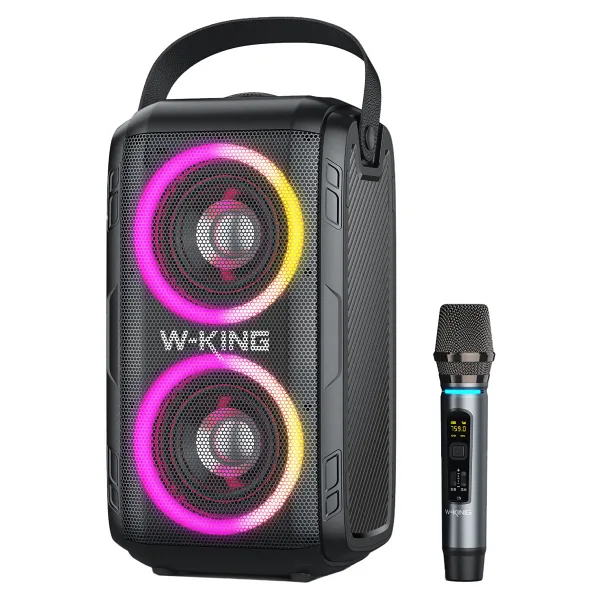 W-King T9 80 W TWS Mikrofonlu Bluetooth Hoparlör