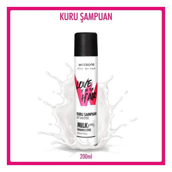 Watsons Love Is In The Hair Milk 200 ml Kuru Şampuan