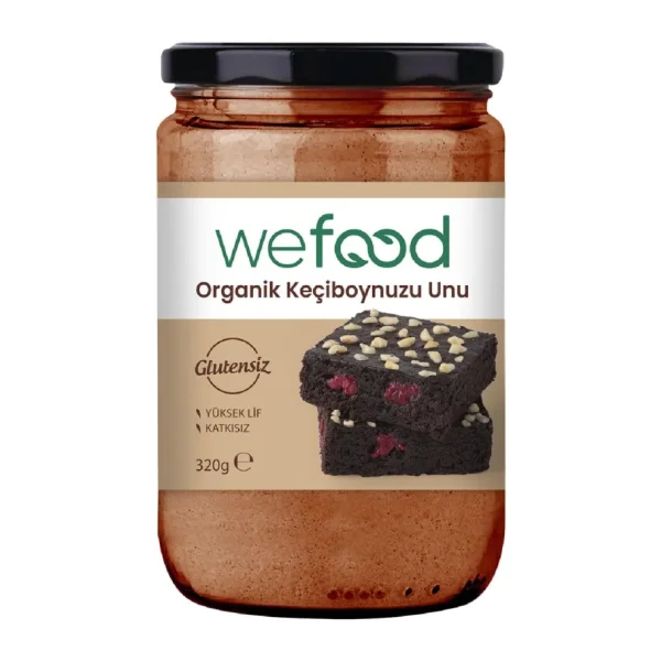 Wefood Organik Keçiboynuzu Unu 320 gr