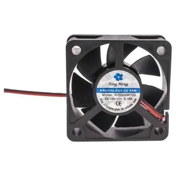 XHD5020 50x50x20mm 12V 0.15A Fan - 2 Kablolu