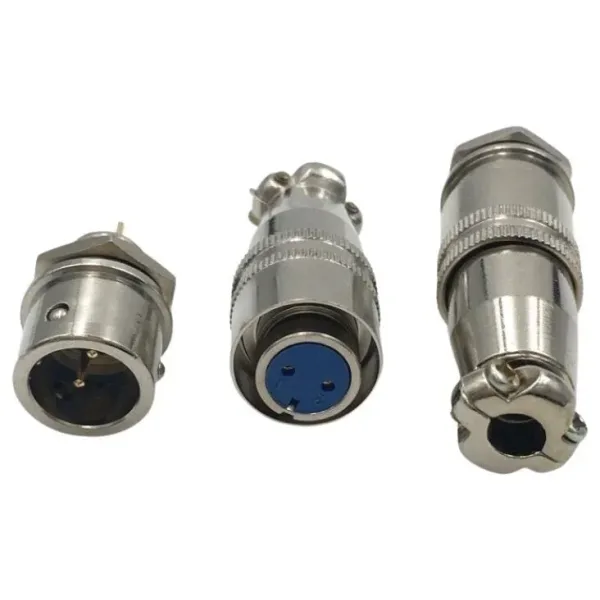 XS8 2 Pin 8mm Su Geçirmez Konnektör Takımı