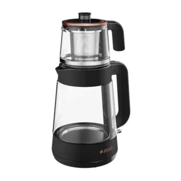Arçelik CM 6964 S Resital Siyah 1900 W Cam Çay Makinesi