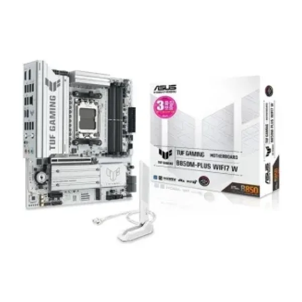 Asus TUF Gaming B850M-PLUS WIFI7 W AMD AM5 DDR5 Micro ATX Anakart