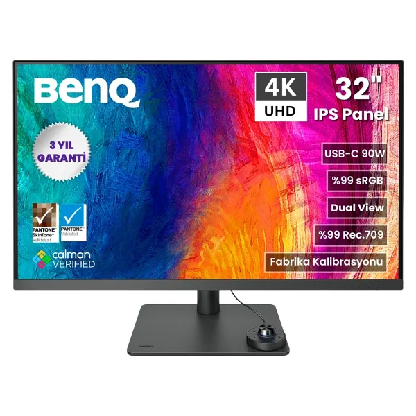 BenQ PD3205U 31.5" 5 ms 4K Pivot IPS 60 Hz Monitör