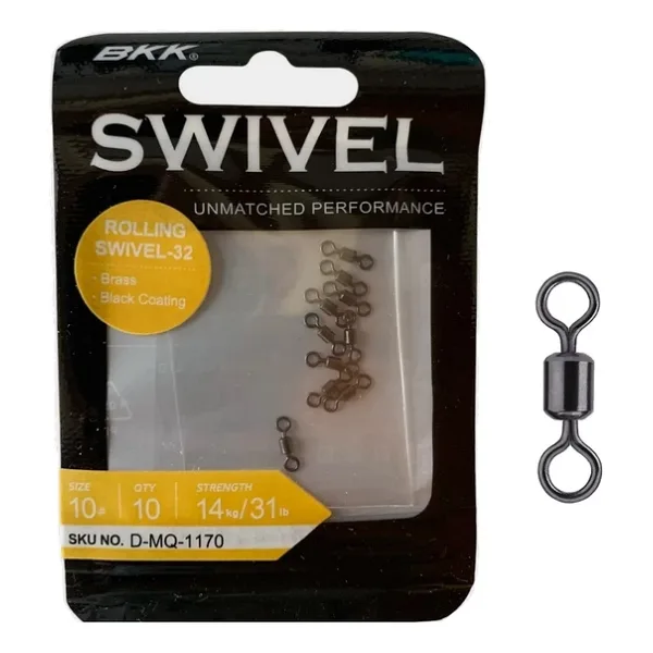 Bkk Rolling Swivel-32 Fırdöndü No:10 (10'Lu Paket)