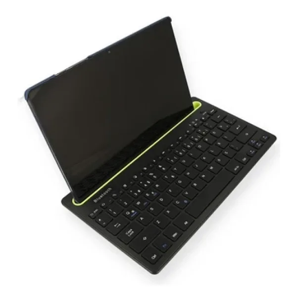 Bluetooth 5.0 Standlı Türkçe Q Klavye - Bilgisayar, Telefon, Tablet ve Televizyon Uyumlu, Ergonomik Tasarım, Çoklu Cihaz Desteği
