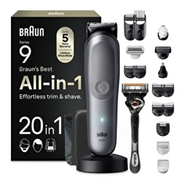 Braun Series 9 AIO9500 20in1 Erkek Bakım Seti