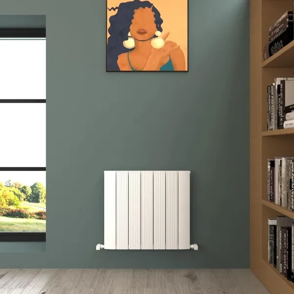 Carisa Dune Yakıt Tasarruflu Premium Malzeme Alüminyum Radyatör 60x66cm Kumlu Beyaz