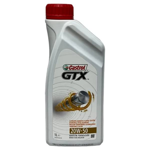 Castrol GTX 20W-50 1 lt Motor Yağı