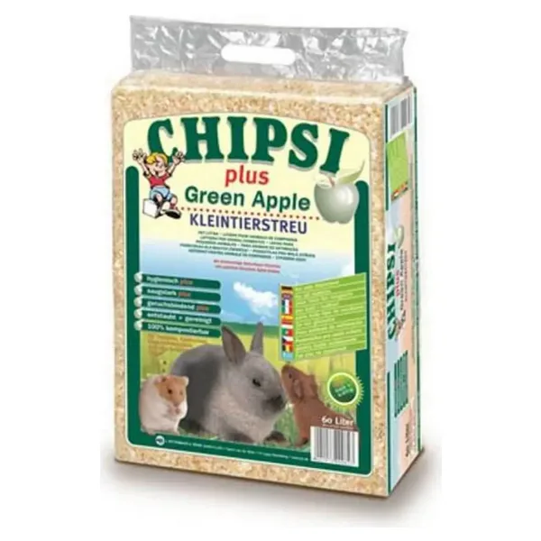 Chipsi Elmalı 60 lt Kemirgen Talaşı