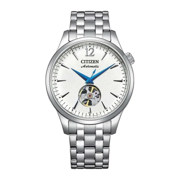 Citizen Automatico NH9131-73A Çelik Kordon Beyaz Erkek Kol Saati