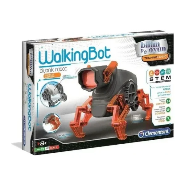 Clementoni Robotik Laboratuvarı Walkingbot 64441