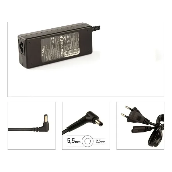 CMADP021 19V 11.8A 5.5×2.5mm Liteon/Chicony/MSI Notebook Adaptör