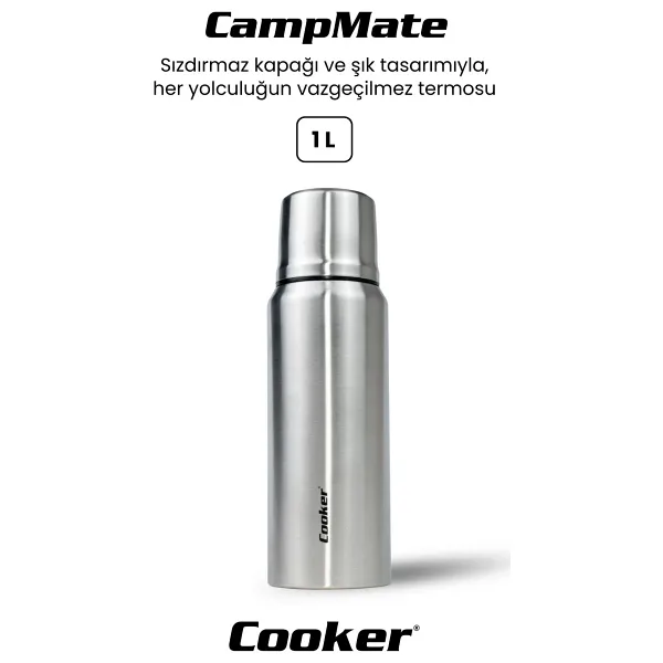 Cooker CKR-2080 1 lt Çelik Termos