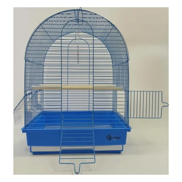 Dayang İki Kapılı Davul Kafes 35x28x46 cm - Mavi