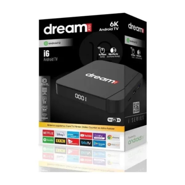 Dreamstar i6 64 GB 6K Android TV Box