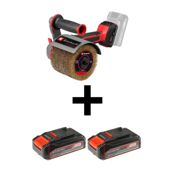 Einhell TP-BR 18/32 Li BL Çift Akülü 2.5 Ah Eksantirik Zımpara