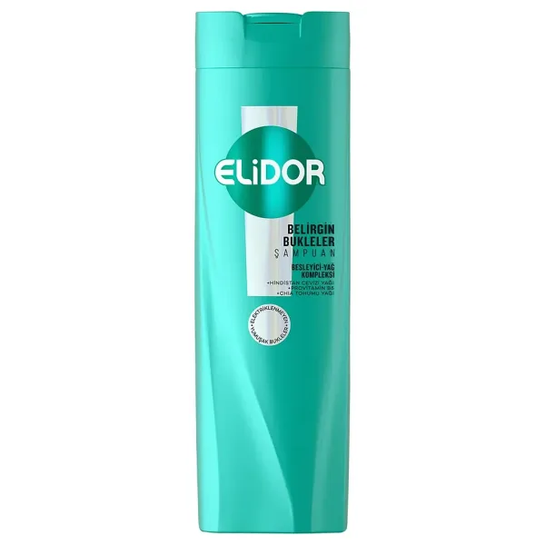 Elidor Belirgin Bukleler 400 ml Şampuan