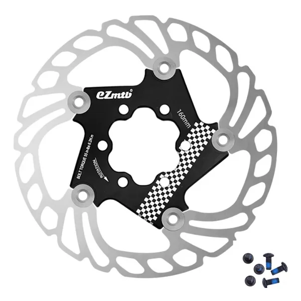 Ezmtb 160MM Bisiklet Disk Fren Rotoru 6 Vida Bağlantılı