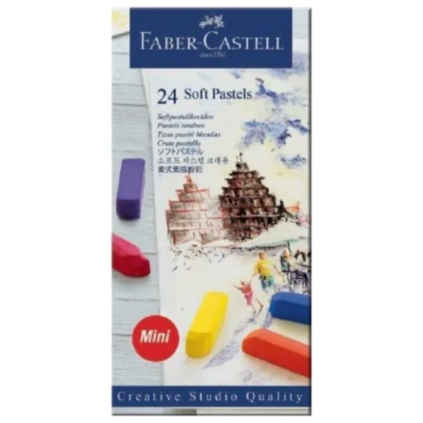 Faber-Castell Creative Studio Soft Mini 24'lü Toz Pastel Boya