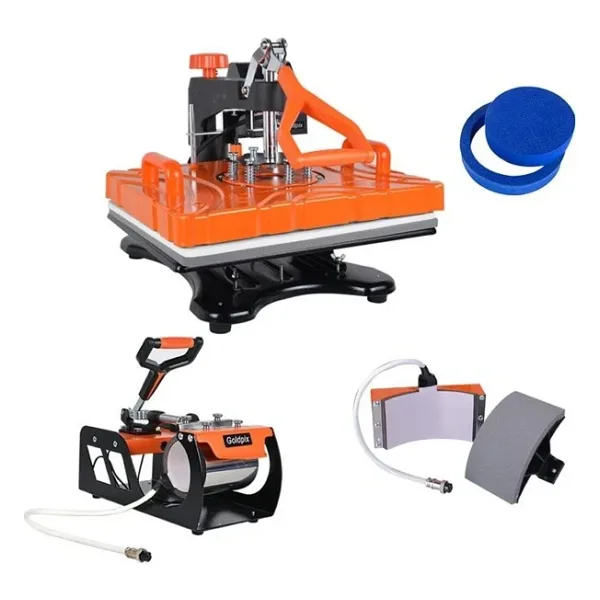 Goldpix 5in1 Combo Isı Transfer Baskı Makinesi