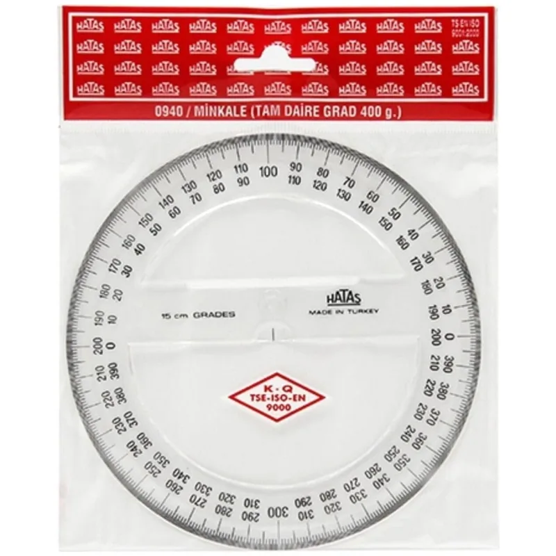 Hatas Minkale Plastik 360 Derece 15 cm 0920