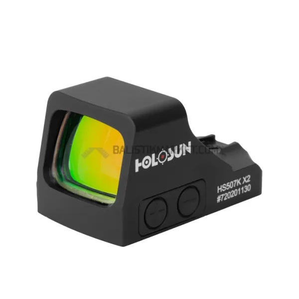 Holosun HS507K X2 Classic Multi-Reticle Red Dot (2 MOA & 32 MOA Circle)