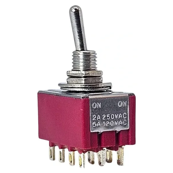 IC-148C Toggle Switch On-Off Ø6mm MTS-402