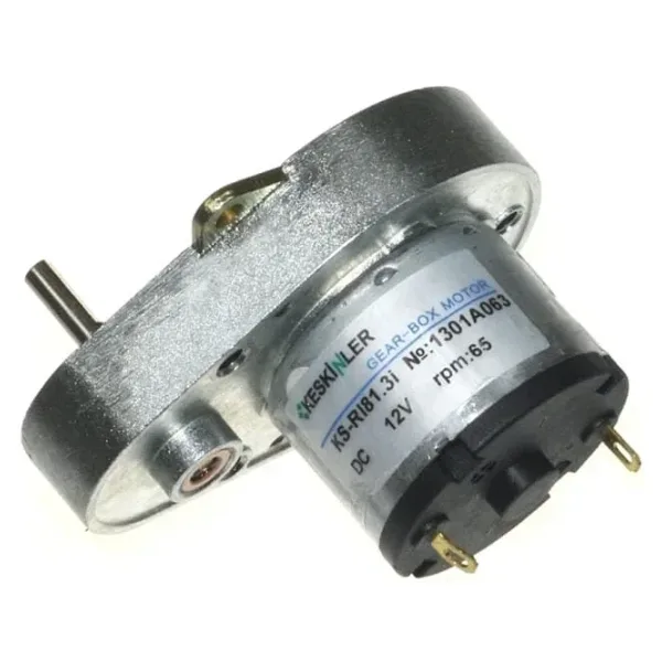 KS-RI 12V 65Rpm Redüktörlü DC Motor