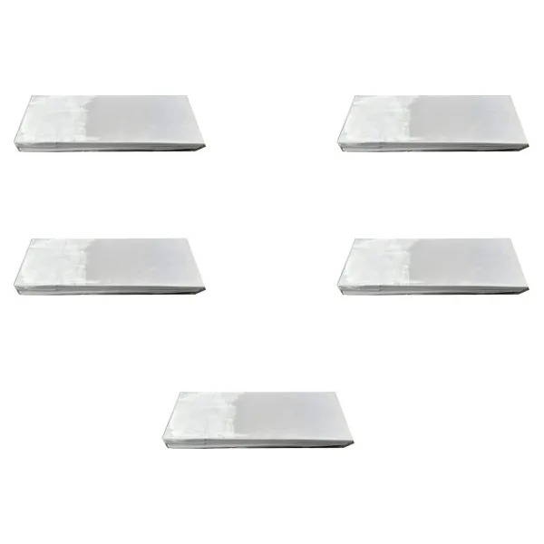 Laminelli Kraft Beyaz Kese Kağıdı - Küçük Boy - 10 x 30 Cm. - 20 Adetlik 5 Paket