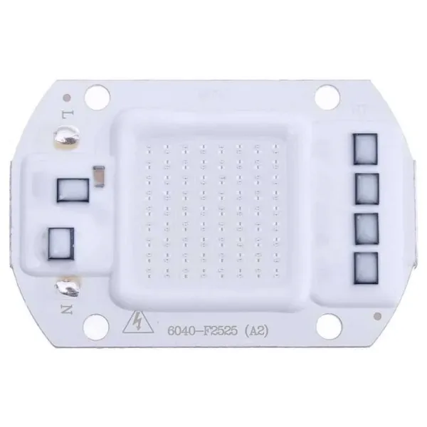 Mavi 220V Projektör Cob Led 50W Driver Çipli