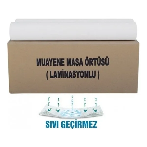 Medikaltec Muayene Masa Örtüsü Laminasyonlu 30 Metre-En:51 cm Lamineli 1 Adet Rulo