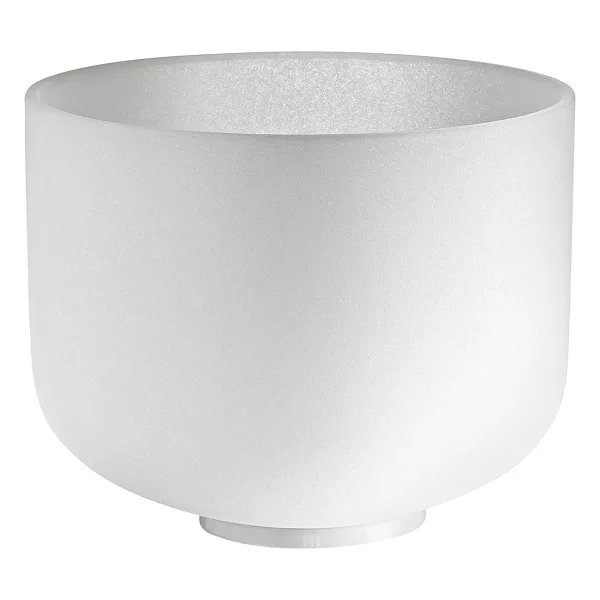 Meinl Sonic Energy 10" white-frosted Crystal Singing Bowl (D4, 43