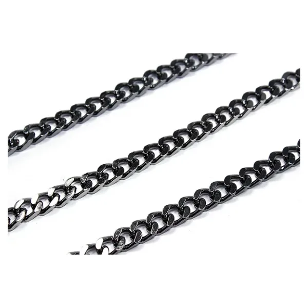Metal Çanta Ve Takı Zinciri 10 Mm (1 Metre) Siyah