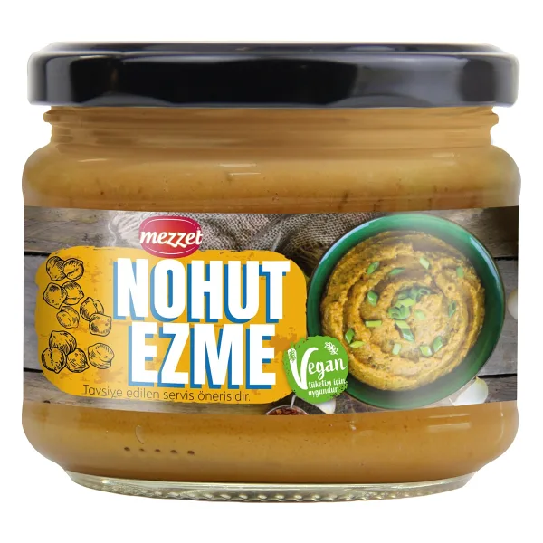 Mezzet Sebzeli Nohut Ezme Dip Sos 280 gr