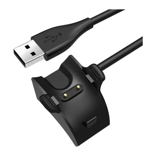 Microsonic Huawei Band 4 Pro Manyetik USB Şarj Kablosu Siyah