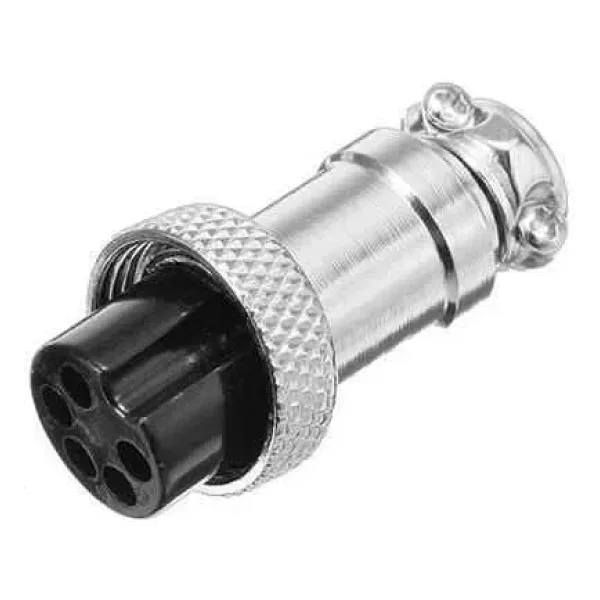 Mike Konnektör 5-Pin 12mm - Dişi