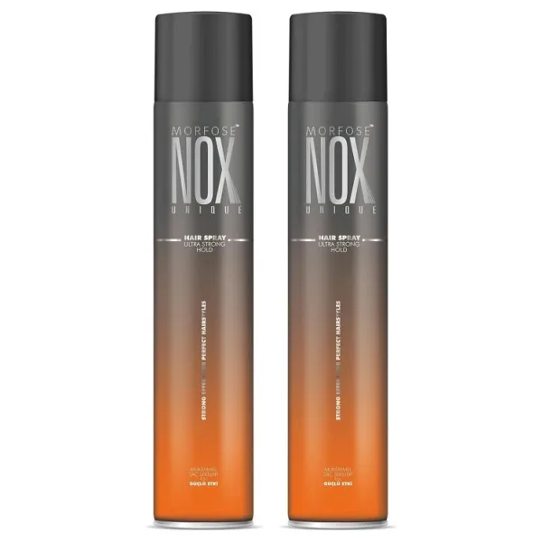 Morfose Nox Ultra Strong 400 ml 2 Adet Saç Spreyi