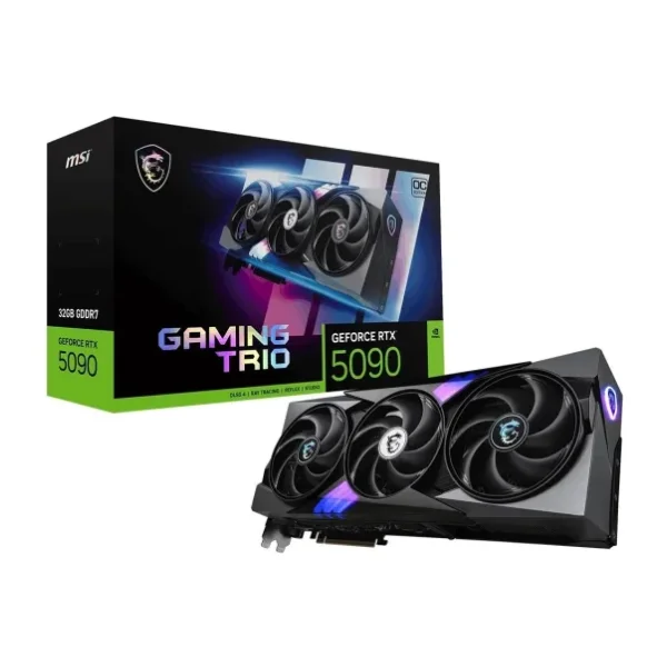 MSI RTX 5090 32G Gaming Trio OC G5090-32GTC 512 Bit GDDR7 32 GB Ekran Kartı