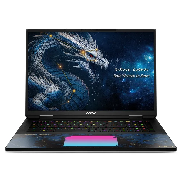 MSI Titan 18 HX Dragon Editon Draco Epic A2WJ-1223TR Ultra 9 290HX Plus 96 GB 4 TB SSD RTX5090 18" Gaming Laptop