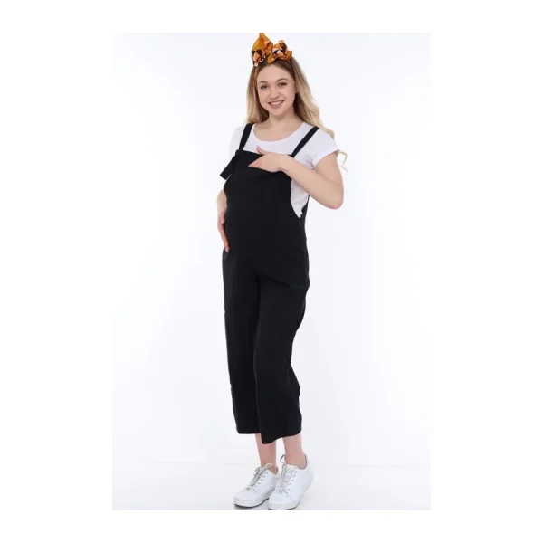 Msm Luvmabelly Myra6102 - Koyu Lacivert Hamile Salopet