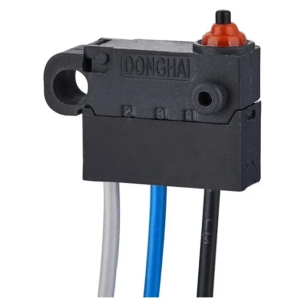 MT6-B8A00A13012-AB150 SPDT NO+NC 3-Pin Su Geçirmez Kablolu Micro Switch