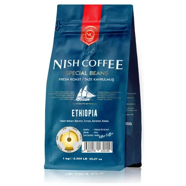 Nish Special Beans Etiyopya Filtre Kahve 1 kg