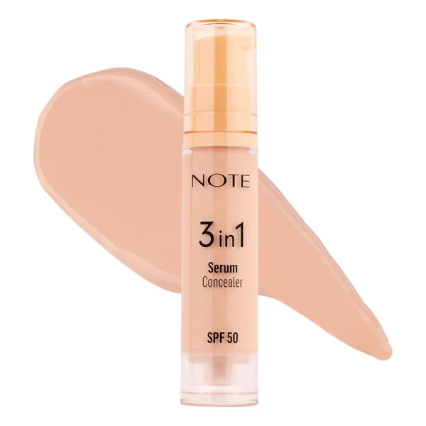 Note 3 in 1 SPF 50 Nemlendirici 00 Light 9.5 ml Serum Kapatıcı