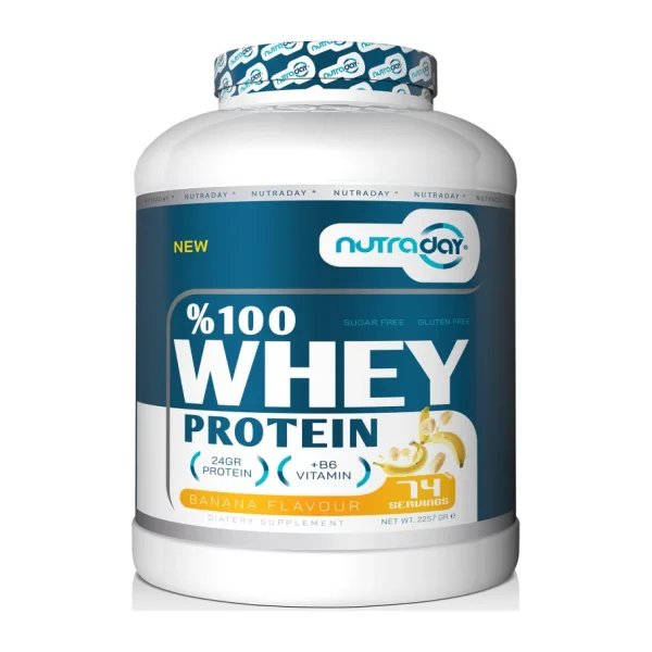 Nutraday 2257 gr Whey Protein Tozu