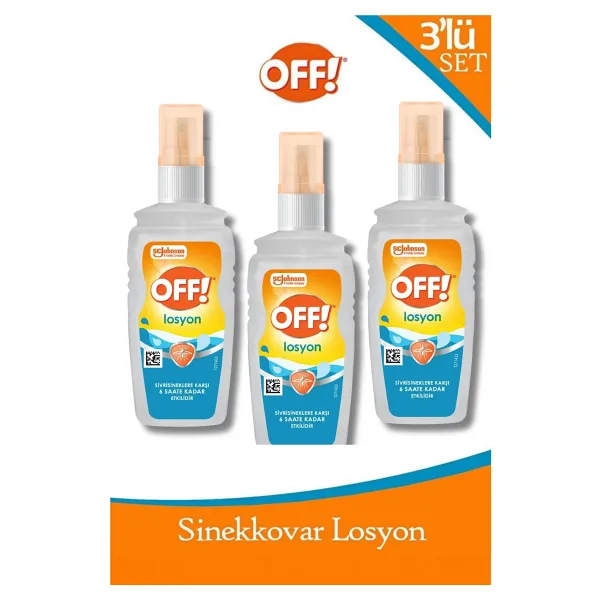 Off Sinek Kovar Losyon 100 ml 3'lü