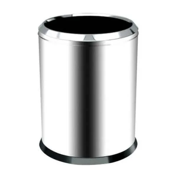 Palex 3820-8 Krom Çemberli 8 lt Çöp Kovası