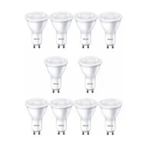 Philips Essential Led Spot 4,7-50W GU10 3000K Sarı Işık 10 Adet
